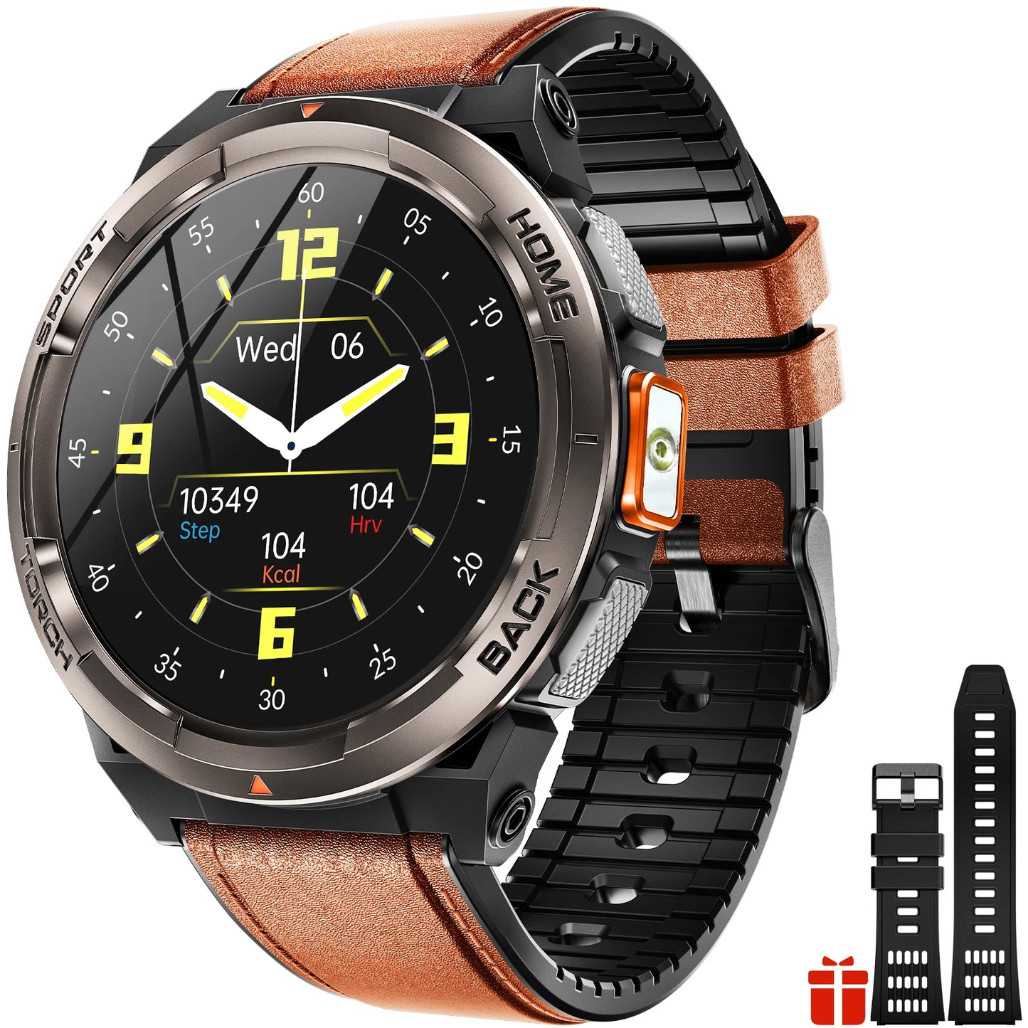 EIGIIS KE5 Smart Watch 3ATM Waterproof Compass Barometer