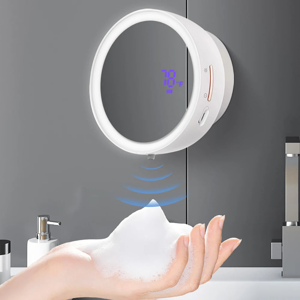 Hign-concerned Automatic Touchless Foaming Soap Dispenser 280ml USB Rechargeable 3 Level Adjustable Foam