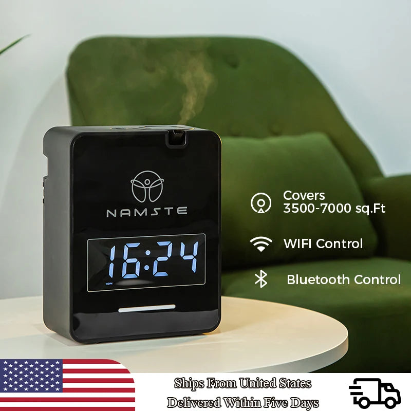 NAMSTEC WiFi Bluetooth Diffuser Aromatherapy Air Purifier