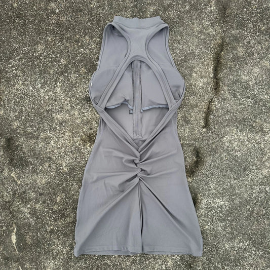 Women Yoga Jumpsuit Set Breathable Quick Dry Zipper Sportswear