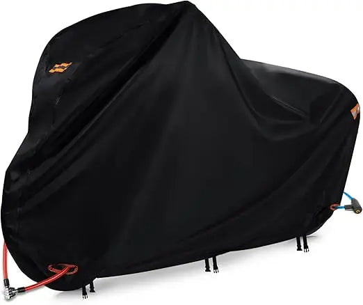 Closure Bike Cover Waterproof With Lock Holes Heavy Duty