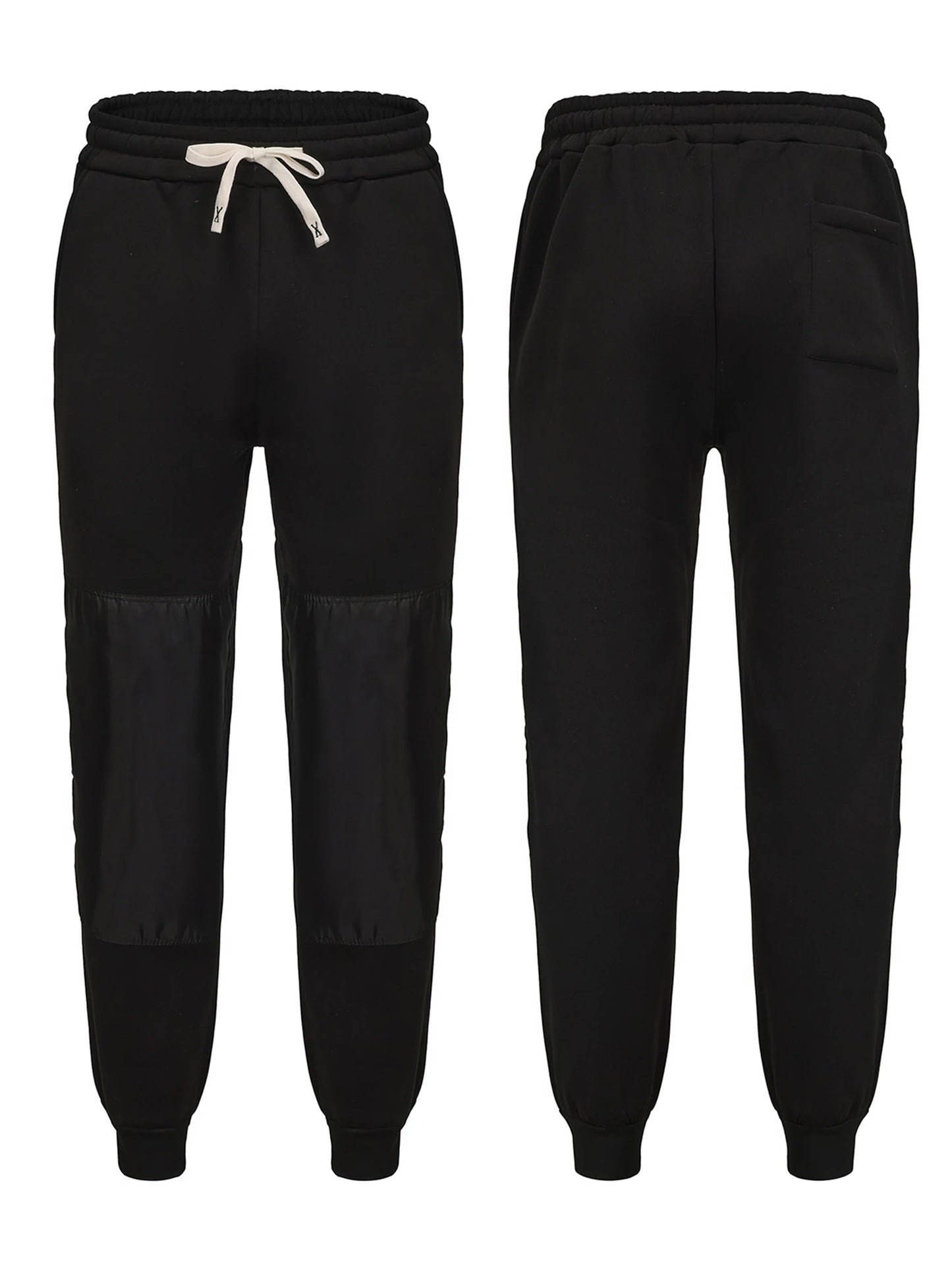 Men s  Fit Drawstring Jogger Pants with Side Pockets and Contrast Color Detailing for Comfort and Style