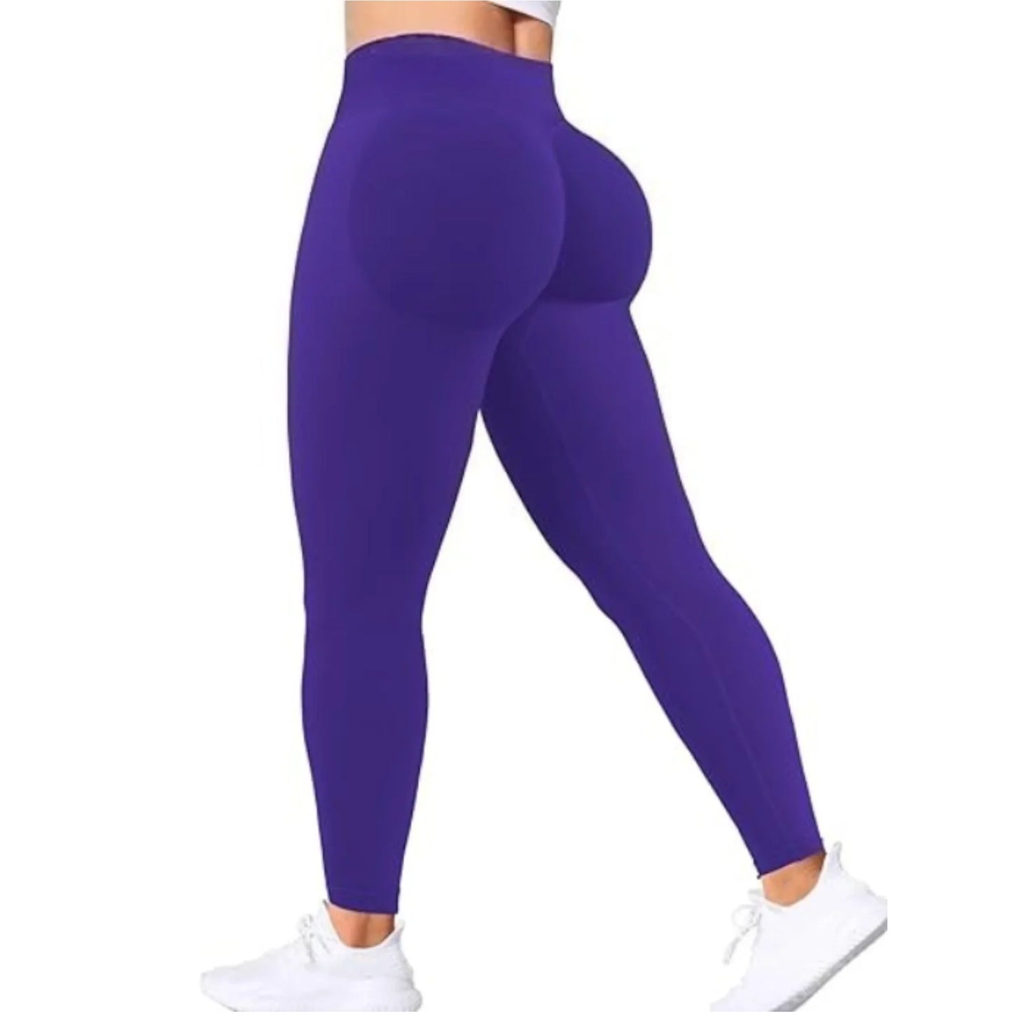 Seamless Women Yoga Pants Three Section Waist Hip Lifting