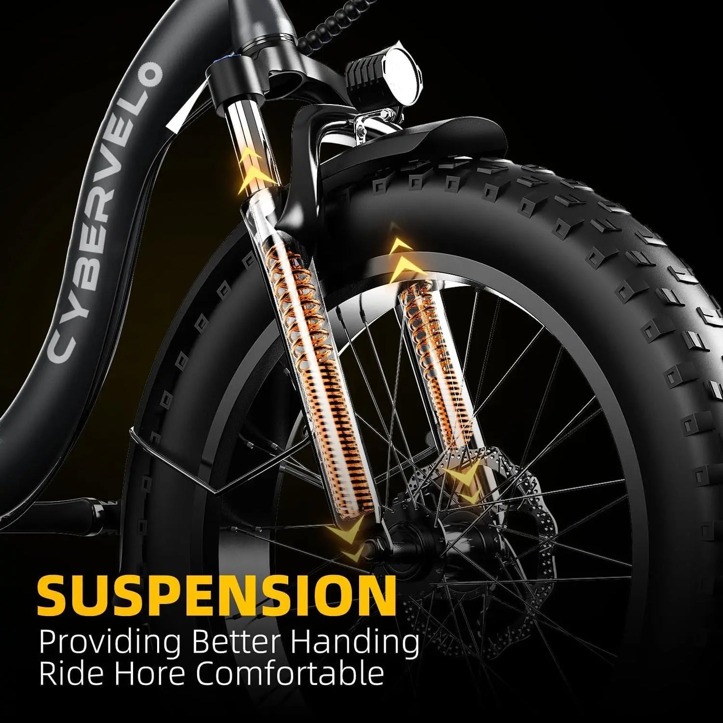 CYBERVELO MARS700 Folding Ebike With Removable Battery 1000W 28MPH