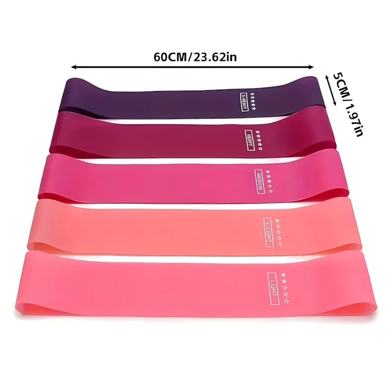 The Perfect Fitness 5 Level Glute Bands Set for Strengthening