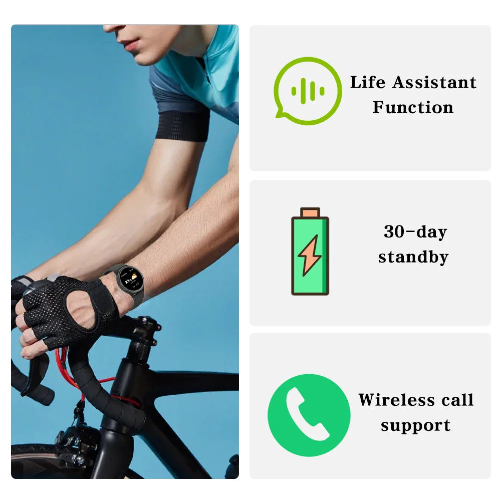 Anyloop Smartwatch for Women Activity Tracker with Health Monitoring