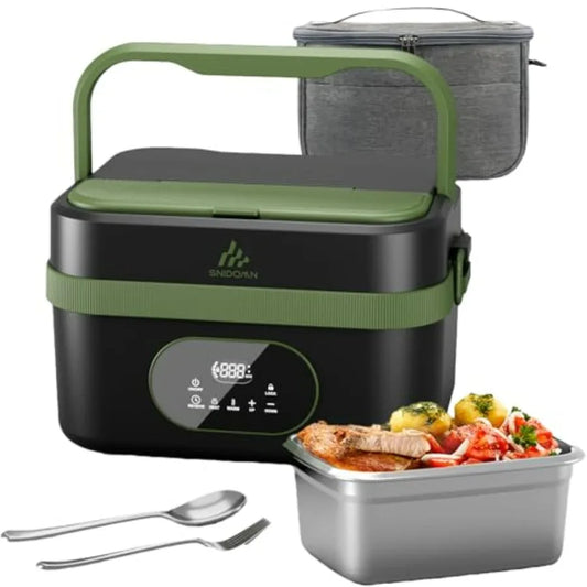 Cordless Electric Lunch Box Self Heating With Smart Timer