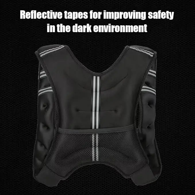 Weighted Vest For Men And Women 12-30 Lbs Weights Included