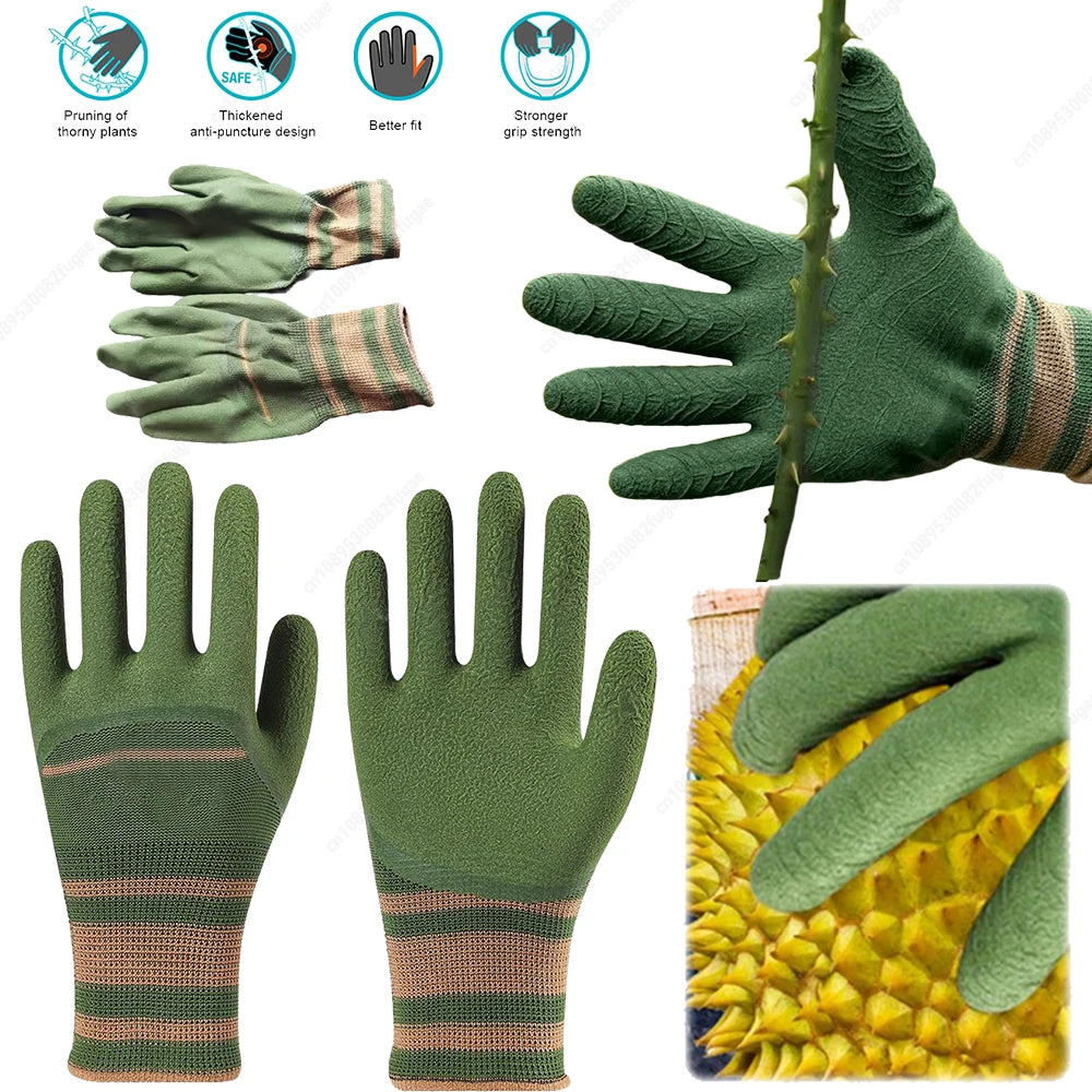 NONECN Thorn Proof Breathable Garden Gloves Waterproof For Women Men