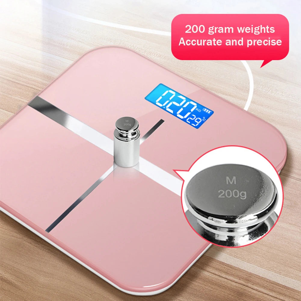 Smart Scale for Body Weight, Digital Bathroom Scale Home Body Fat Scale,Electronic Weight Scale High Accuracy Body Scale