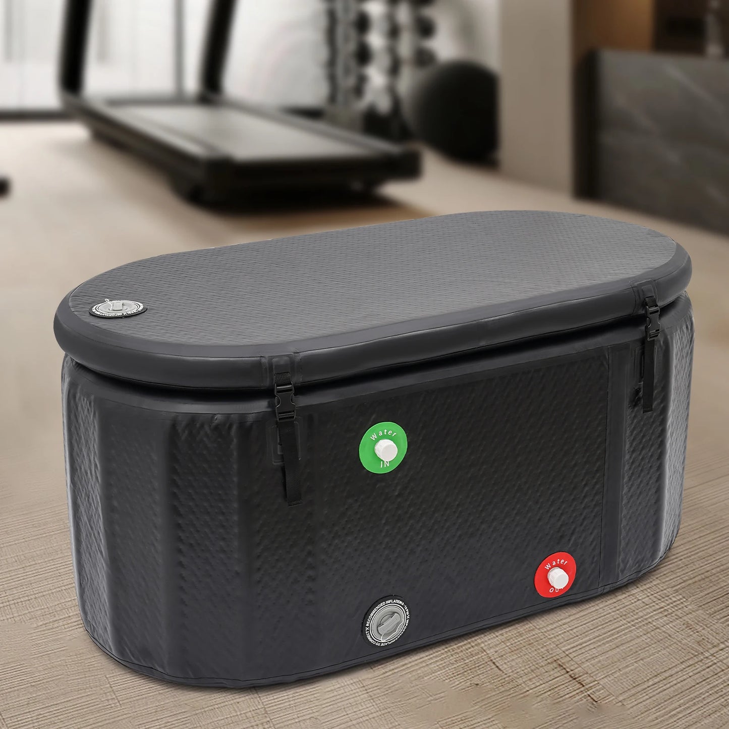 Inflatable Ice Bath Tub Portable Cold Plunge For Athlete Recovery