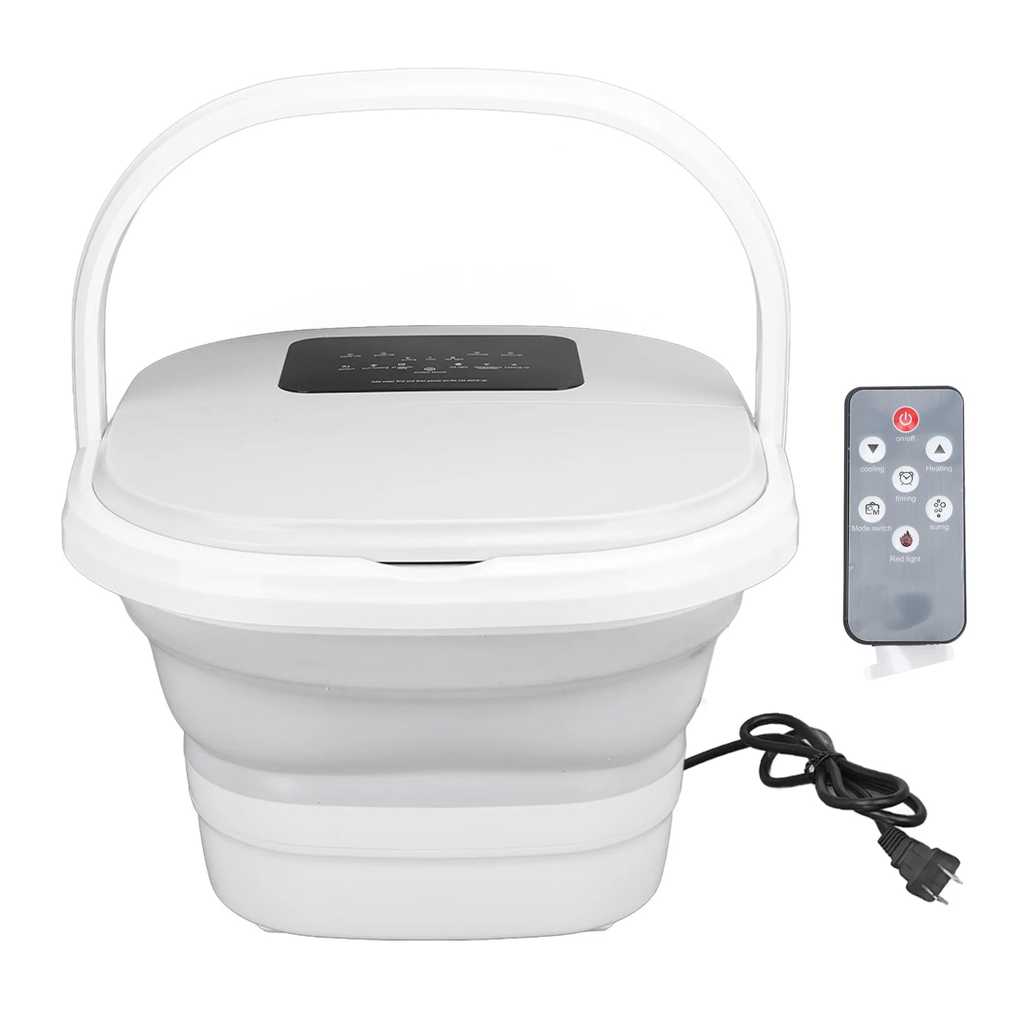Foot Soak Tub Foldable Spa Massager 420W Large Capacity