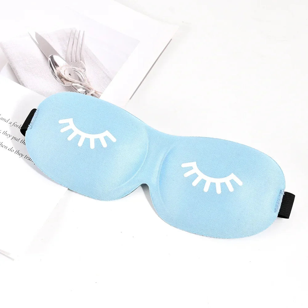 3D Sleep Mask Light Blocking Eye Shade For Travel Comfort