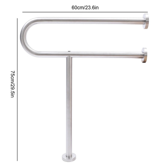 Stainless Steel Toilet Safety Rail Handrail For Elderly Support