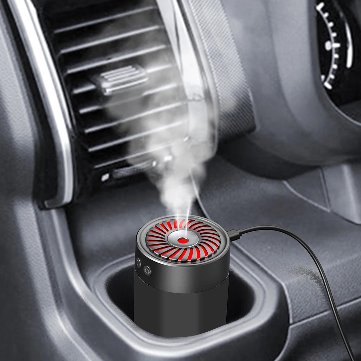 Romellar Ultrasonic USB Humidifier With Dual Mist Modes