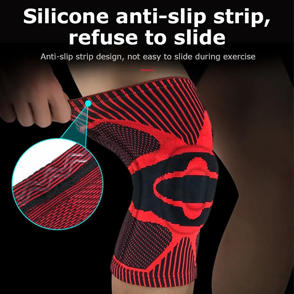 Hign-concerned Knee Brace For Pain Relief With Side Stabilizers Gel Pads For Meniscus Tear Recovery Unisex