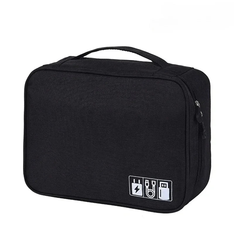 ATMDOGCN Travel Cable Organizer Bag Portable Electronics Storage Case Waterproof