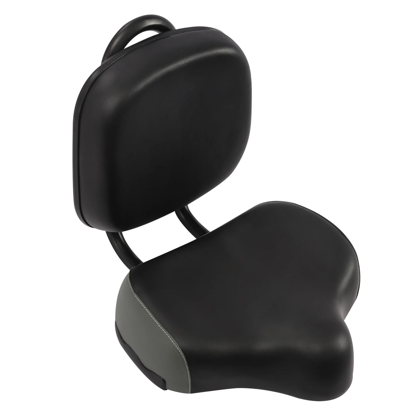 Bicycle Saddle With Back Support And Adjustable Back Rest