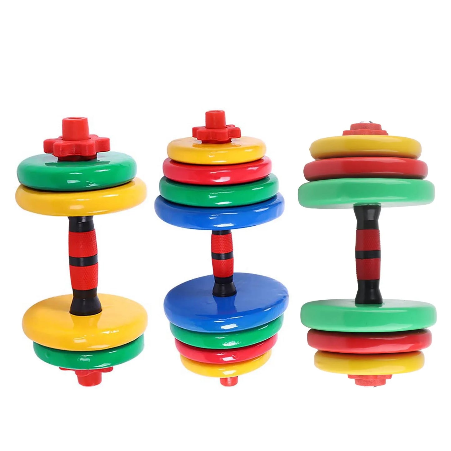 Colorful Removable Non Slip Grip Dumbbell Home Gym