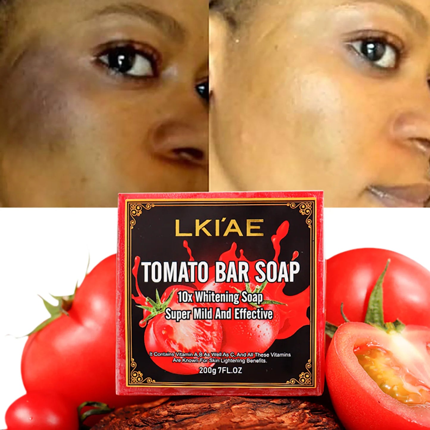 AILKE Aloe Vera Whitening Soap Acne Removal Radiant Skin