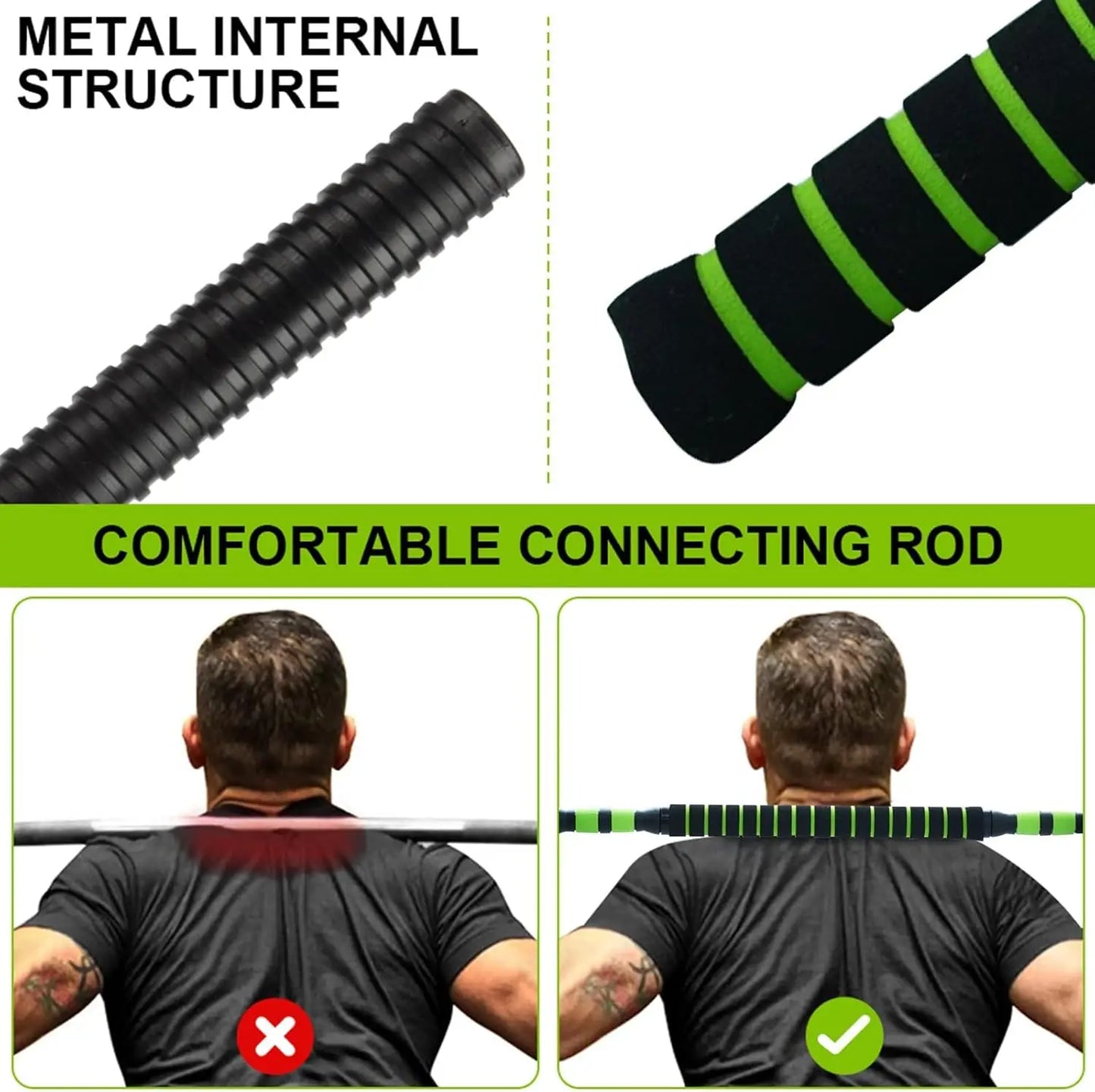 HiMISS 4 In 1 Adjustable Kettlebell Dumbbell Barbell Set