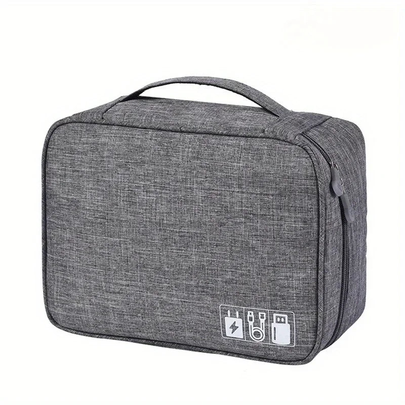 ATMDOGCN Travel Cable Organizer Bag Portable Electronics Storage Case Waterproof