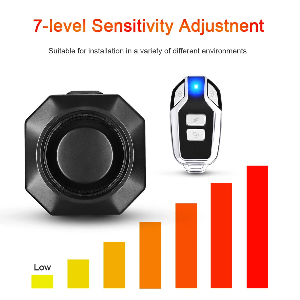 Elecpow Bicycle Alarm Wireless Waterproof Anti Theft