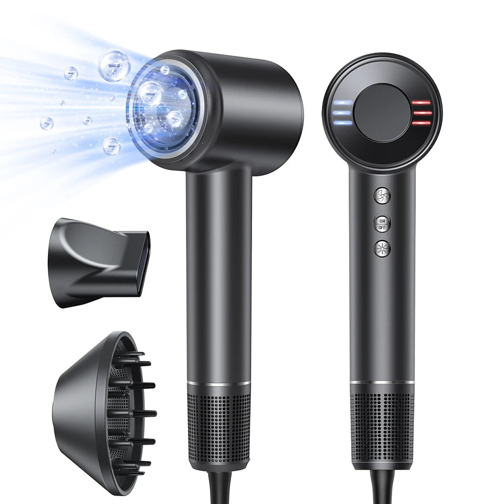 Totmizby High Speed Hair Dryer 120000RPM Brushless 1600W