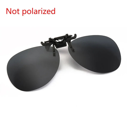 KLASSNUM Polarized Clip On Sunglasses Photochromic For Unisex Driving