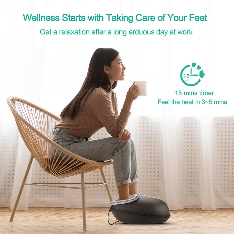 Medcursor Shiatsu Foot Massager With Heat Therapy MDFM400