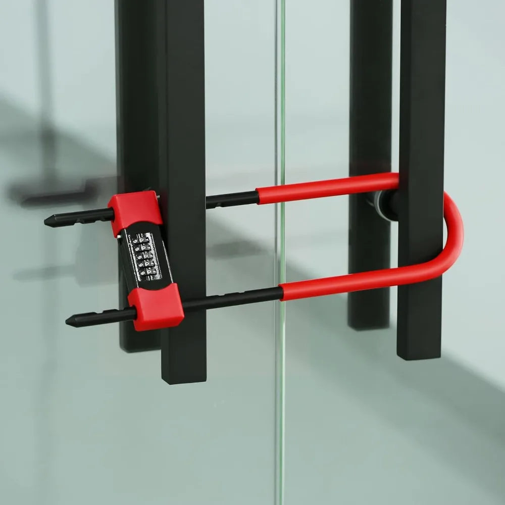 Hign-concerned U-Lock Five-Digit Code Long Shackle Bicycle Lock Tamper-Resistant Weatherproof