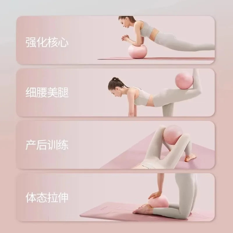 Women Yoga Fitness Ball Anti Explosion Gym Ball For Pilates