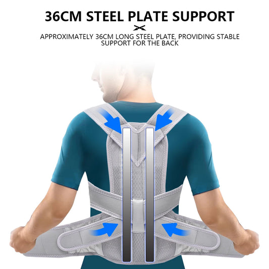 Effect Adjustable Scoliosis Posture Corrector Back Brace Lumbar Support