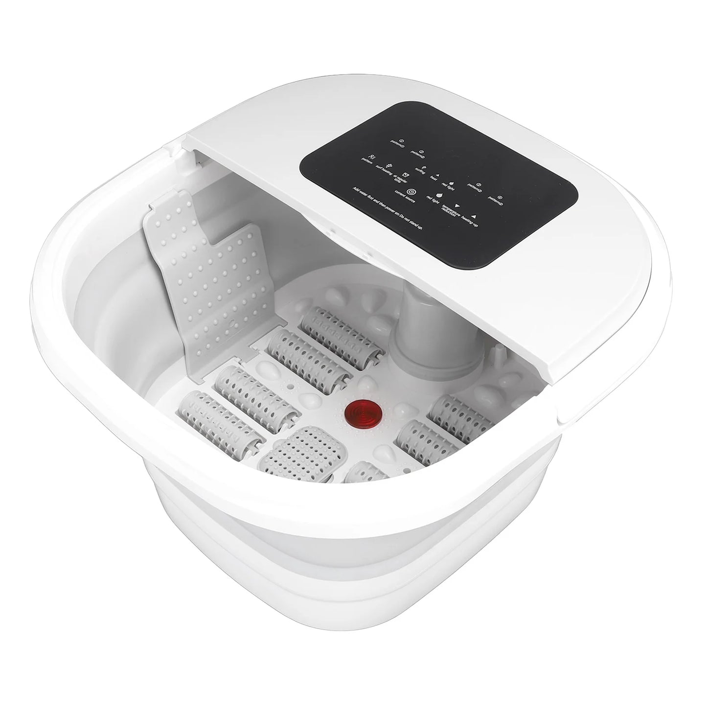 Smart Foldable Foot Soak Tub 420W 8L Massager Spa 8 Rollers