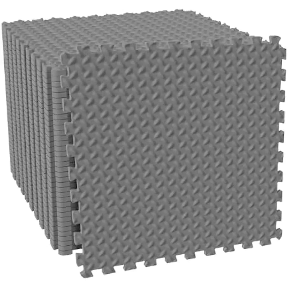 Interlocking EVA Floor Mats 36 Piece Shock Absorbing Workout Tiles