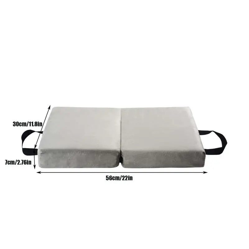 Foldable Garden Kneeler Pad With Handle Extra Thick Foam Cushion