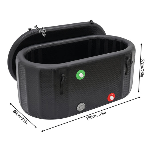 Inflatable Ice Bath Tub Portable Cold Plunge For Athlete Recovery