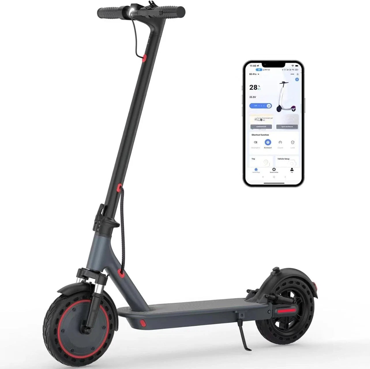 AOVOPRO TMAX Electric Scooter 500W 22 MPH