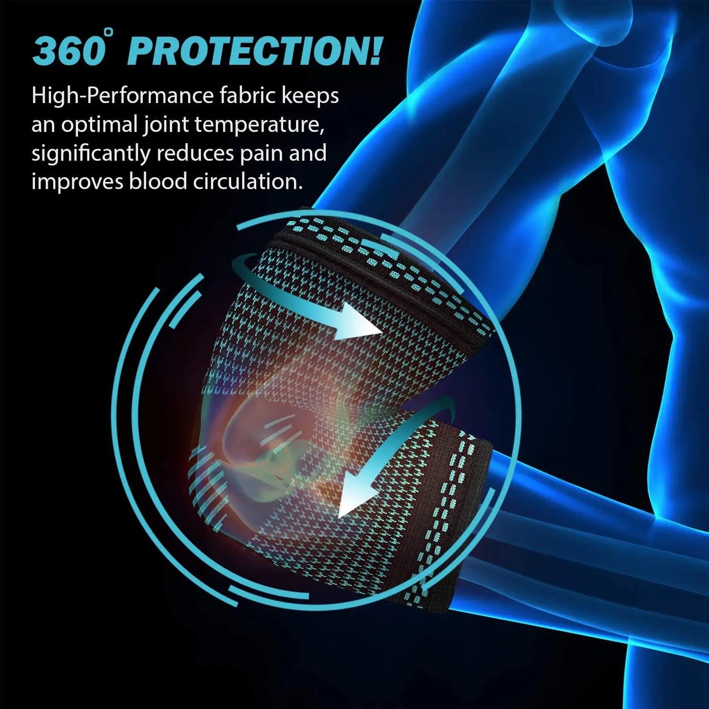 Craft Of Weaving Therapeutic Elbow Brace Compression Sleeve Tennis Elbow