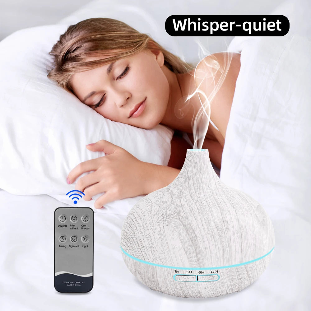 Miflame UltraQuiet 7in1 Smart Home Aroma Diffuser Humidifier Purifier NightLight