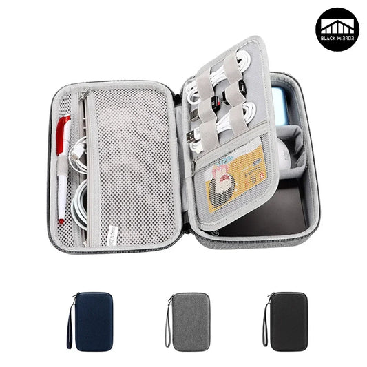 Large Capacity Travel Electronics Organizer Cable Bag