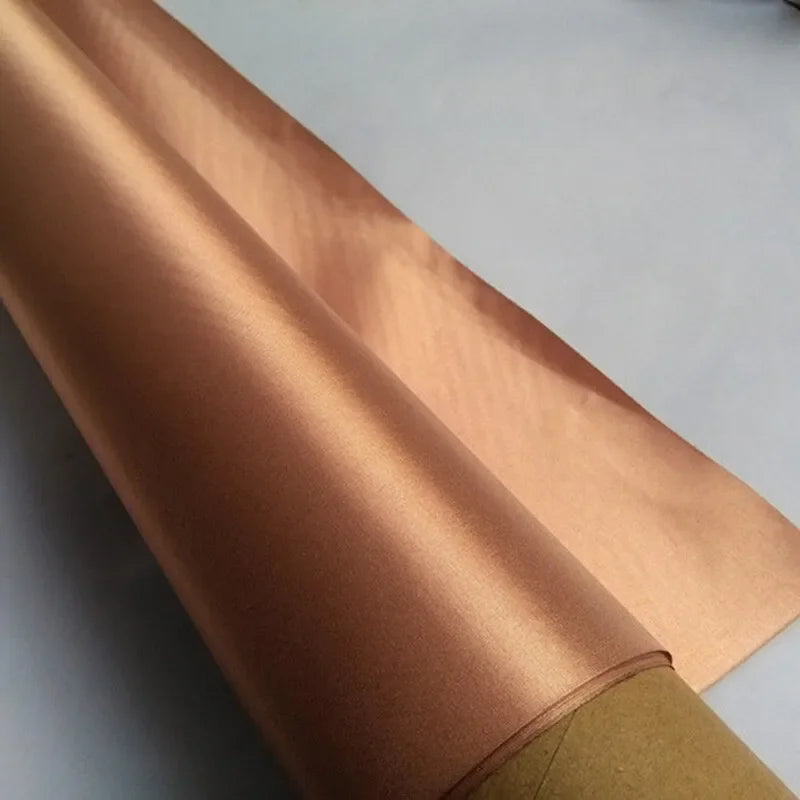 Copper Polyester RFID EMI RF Shielding Cloth For Protection