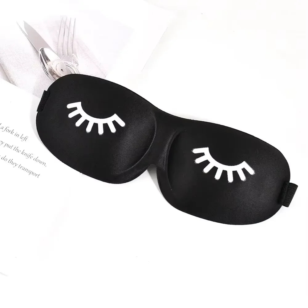 3D Sleep Mask Light Blocking Eye Shade For Travel Comfort