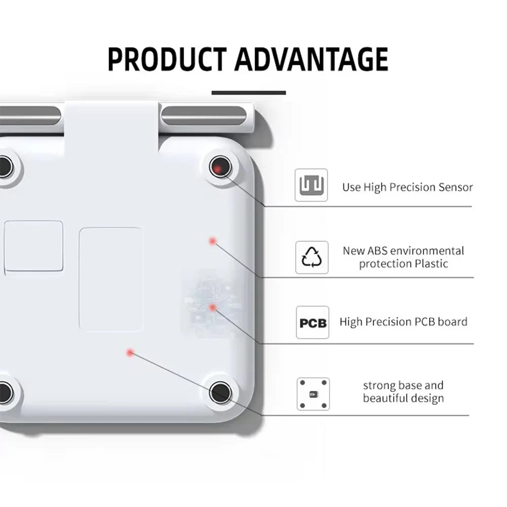 8 Electrode Digital Body Weight Scale With Full Body Composition