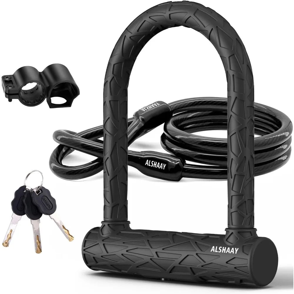 Hign-concerned Heavy Duty Bike U Lock 12Ton 20mm Anti Theft