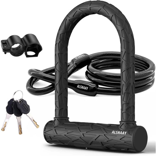 Hign-concerned Heavy Duty Bike U Lock 12Ton 20mm Anti Theft