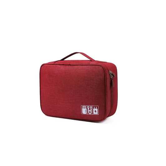 ATMDOGCN Travel Cable Organizer Bag Portable Electronics Storage Case Waterproof