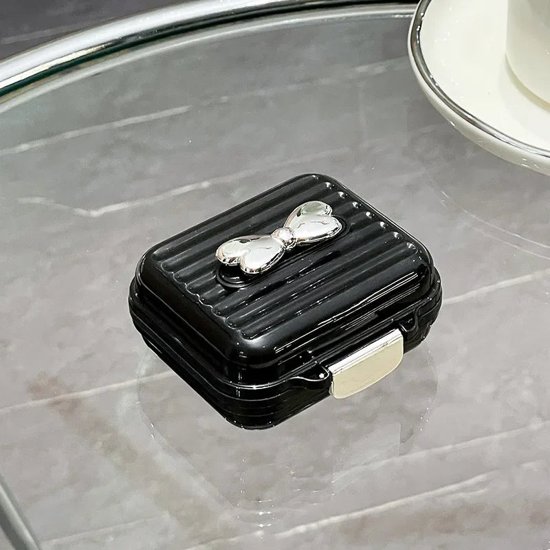 7 Grids Mini Portable Pill Box Weekly Medicine Vitamin Storage Organizer Travel Tablets Sealed Box Pills Case Container