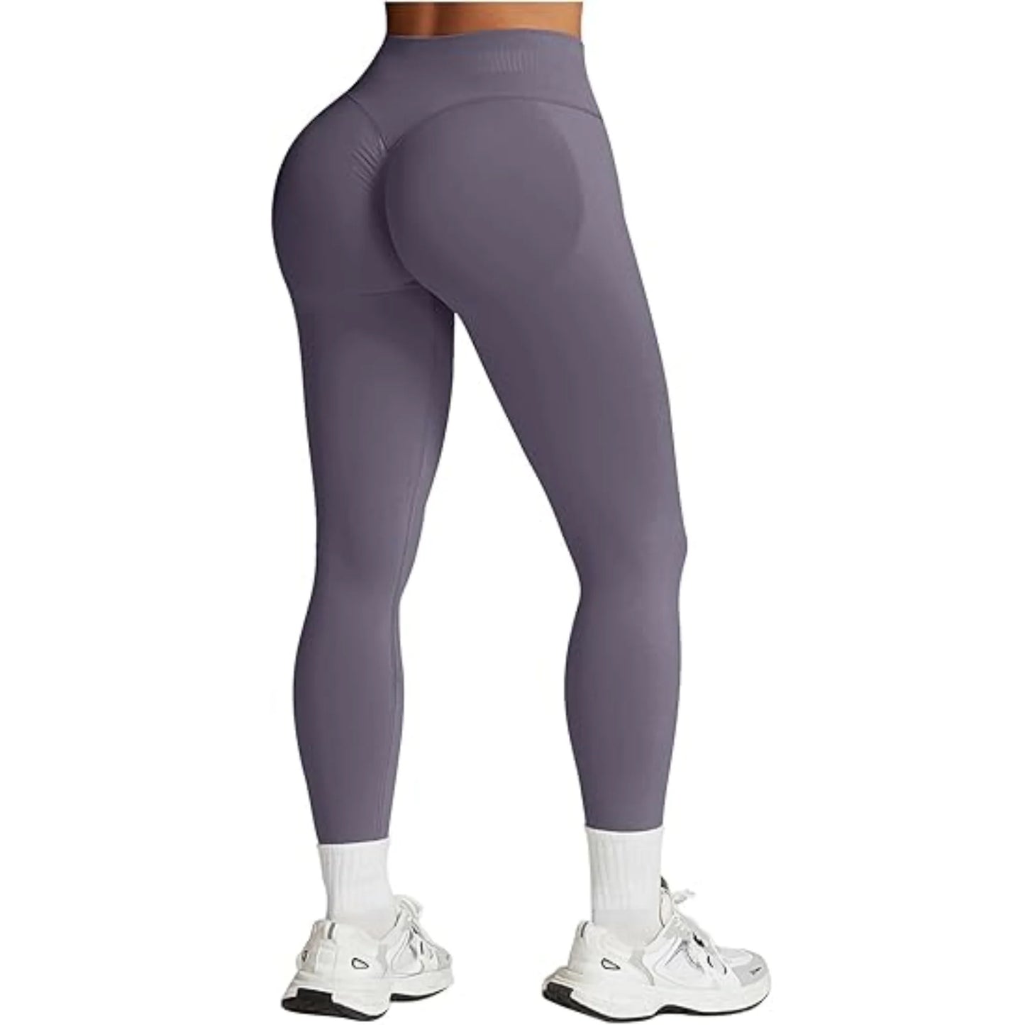 Seamless Women Yoga Pants Three Section Waist Hip Lifting