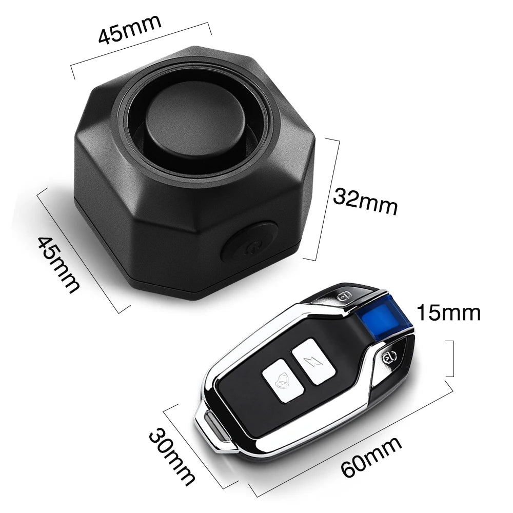 Elecpow Bicycle Alarm Wireless Waterproof Anti Theft